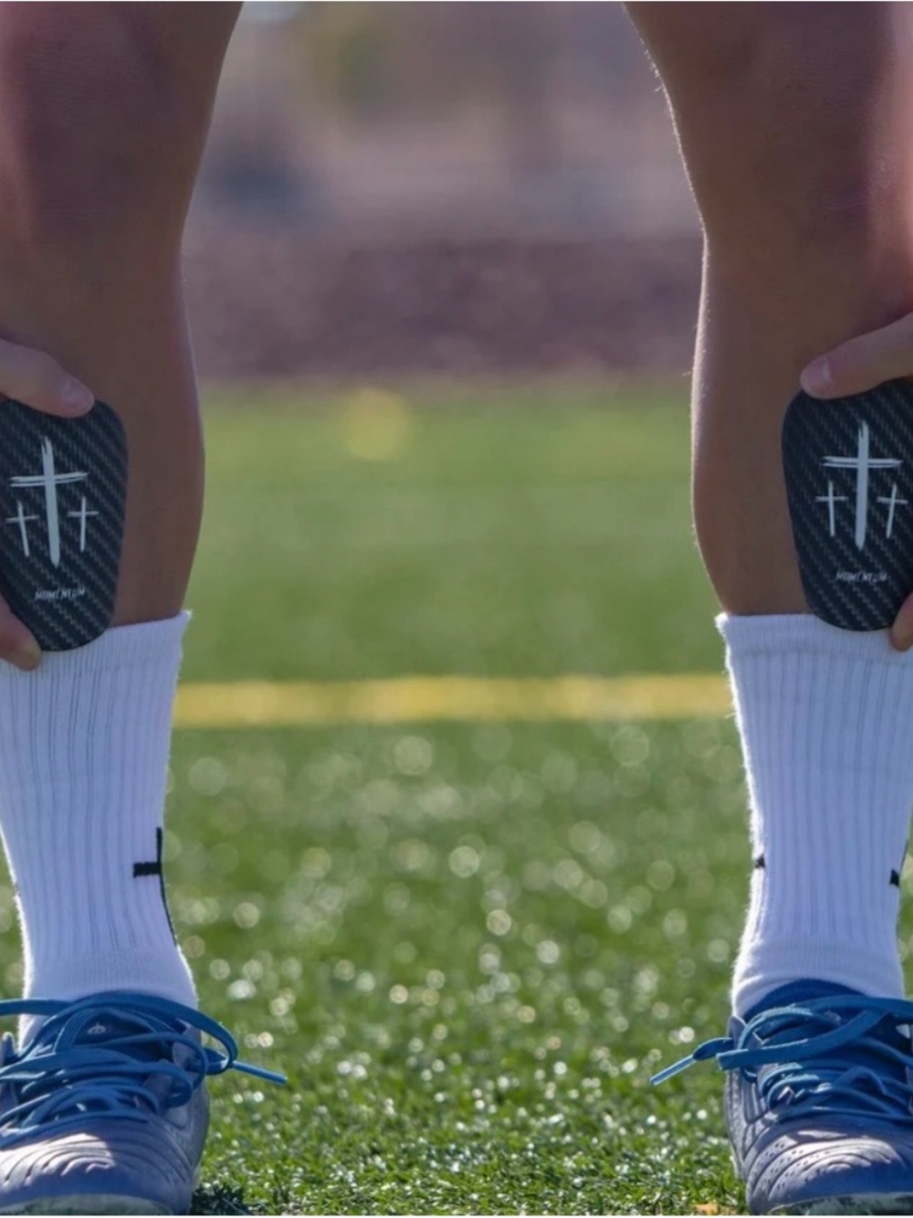Momentum Cross Mini Shin Guards-3 Pairs-Black, Pink and Blue